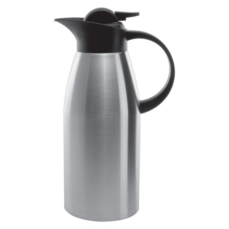 Service Ideas Stainless Touch Server, Vacuum insulated, 1.9L, Stainless Steel KVP1900